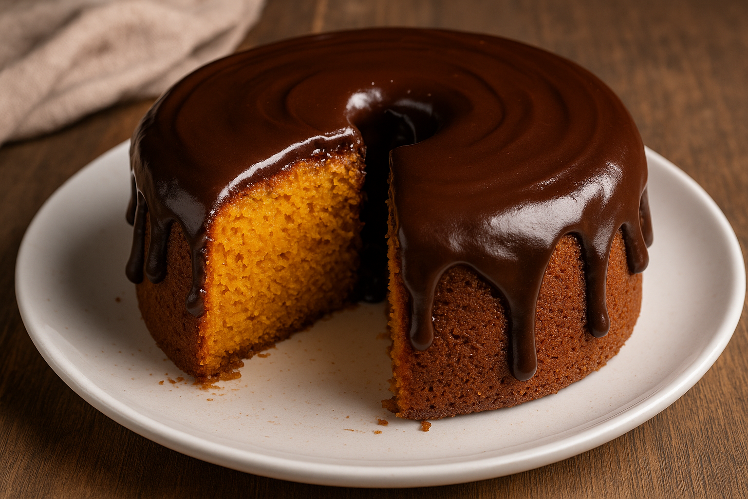 Bolo de cenoura