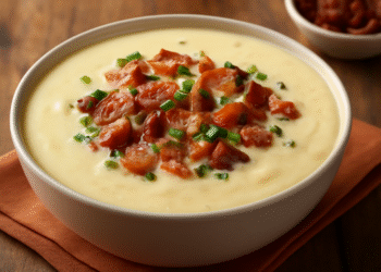 Receita Creme de Batata com Bacon