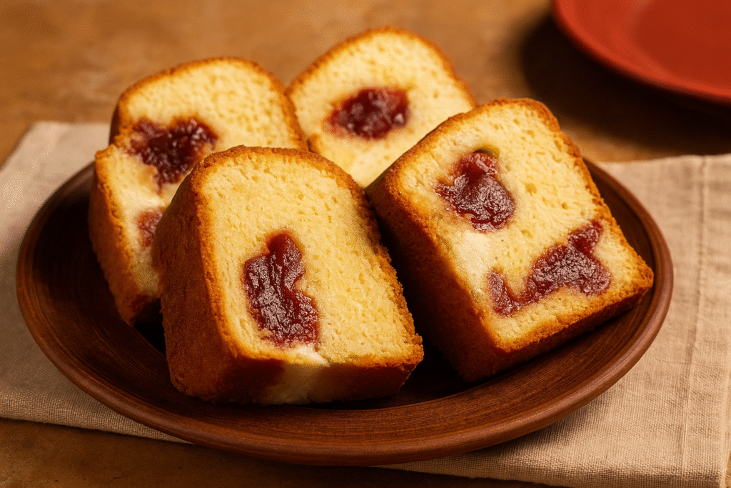 bolo de goiabada com queijo