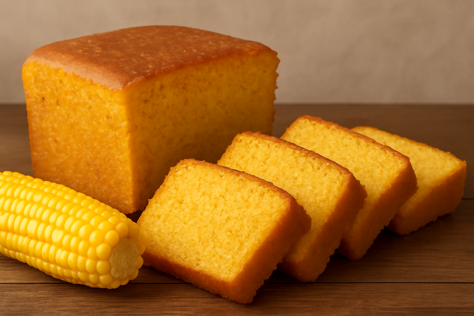 Bolo de milho cremoso