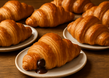 Croissant de chocolate