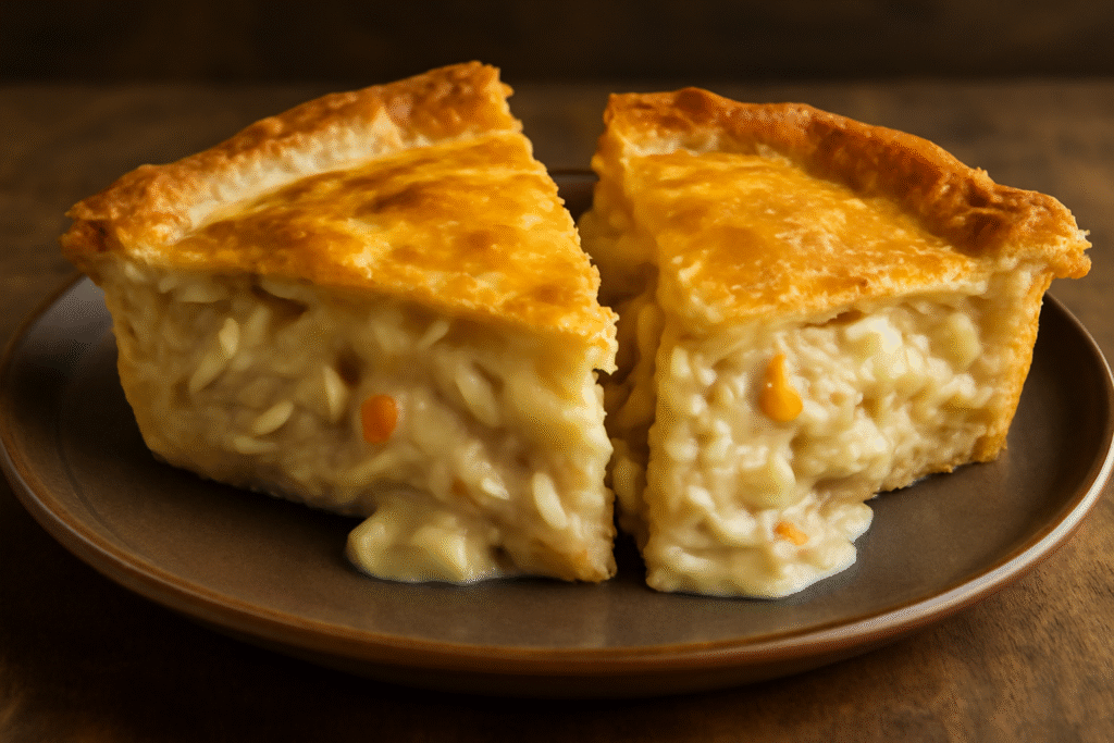 Torta de Frango Cremosa