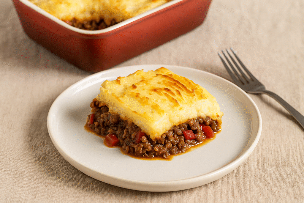 Escondidinho de Carne Moída