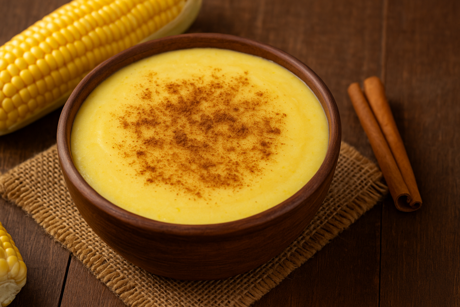 Curau de Milho Cremoso