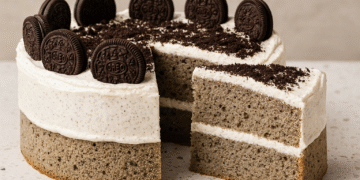 Bolo Chiffon Oreo